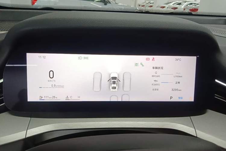 Used Geely Auto Preface 2026 Model Oriental Yao 2.0TD Wangyue Edition Instrument Cluster