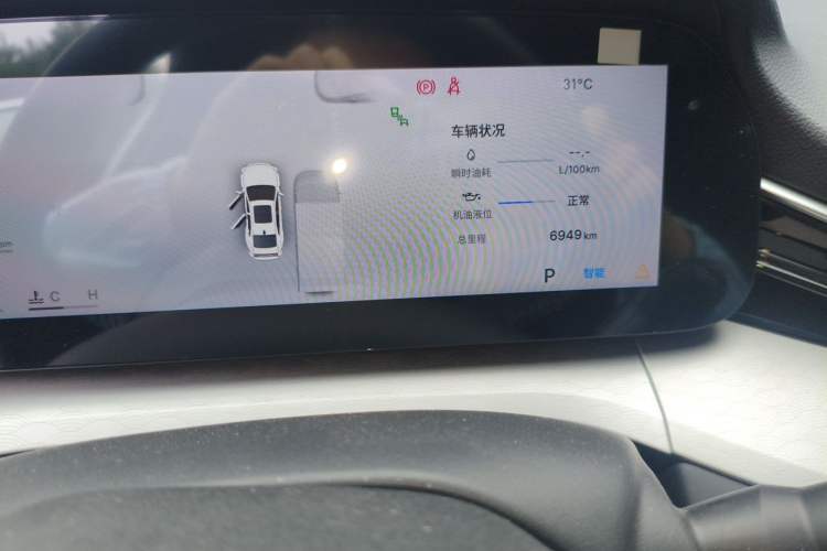 Used Geely Auto Preface 2026 Model Oriental Yao 2.0TD Wangyue Edition Odometer Close Up