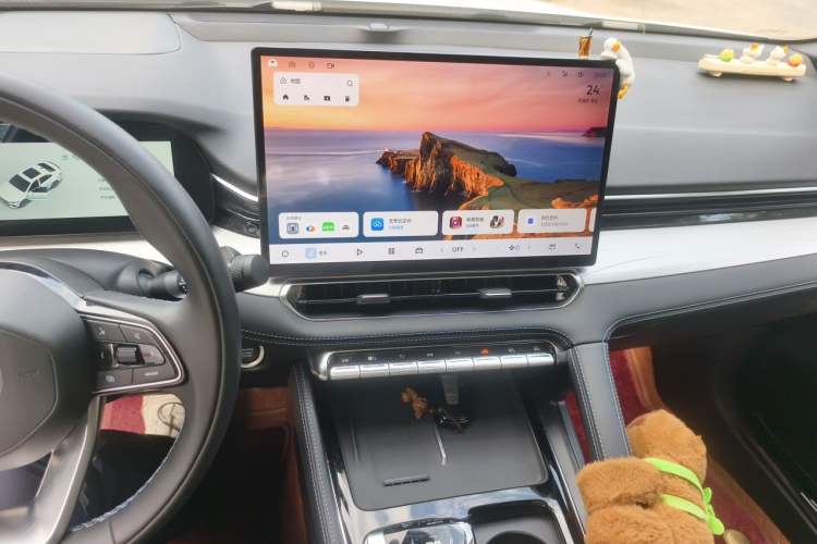 Used Geely Auto Preface 2026 Model Oriental Yao 2.0TD Xiaohan Edition Audio And AC Panel