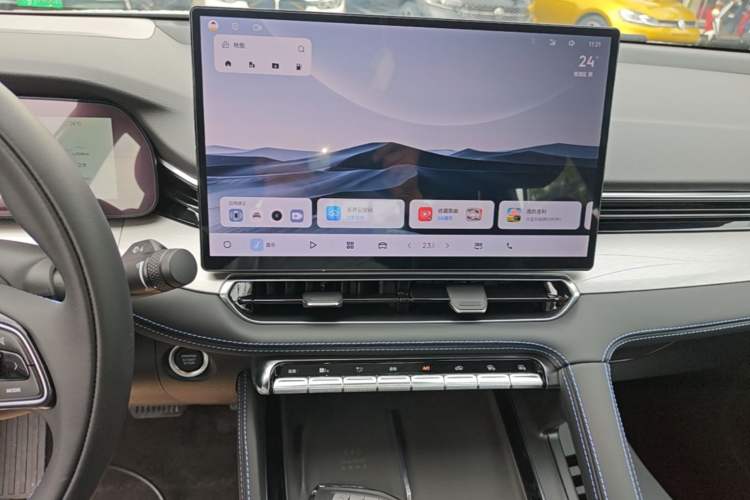 Used Geely Auto Preface 2026 Model Oriental Yao 2.0TD Xiaohan Edition Audio And AC Panel