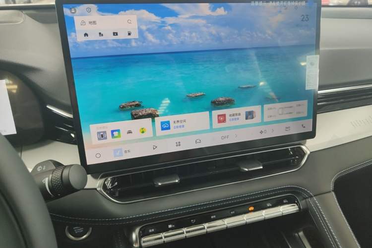 Used Geely Auto Preface 2026 Model Oriental Yao 1.5TD Fuyao Edition Audio And AC Panel