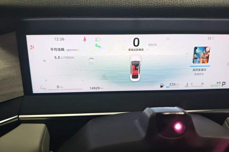 Used Geely Auto Preface L 2024 Zhiqing 1.5TD Tiangong Edition Odometer Close Up