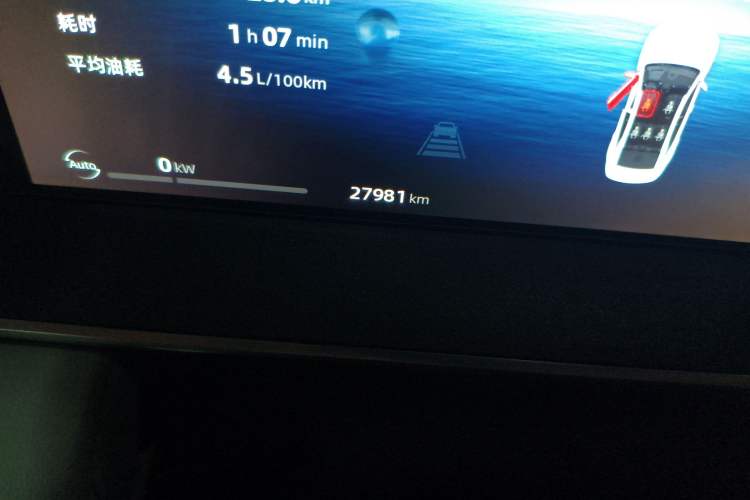 Used Geely Auto Preface L 2024 Zhiqing 1.5TD Tiangong Edition Odometer Close Up