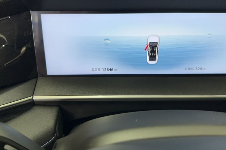 Used Geely Auto Preface L 2024 Zhiqing 1.5TD Galaxy Edition Odometer Close Up