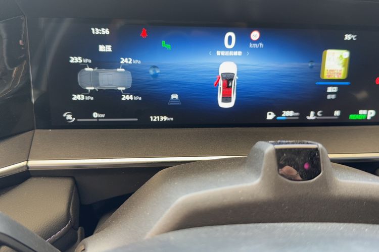 Used Geely Auto Preface L 2024 Zhiqing 1.5TD Tiangong Edition Odometer Close Up