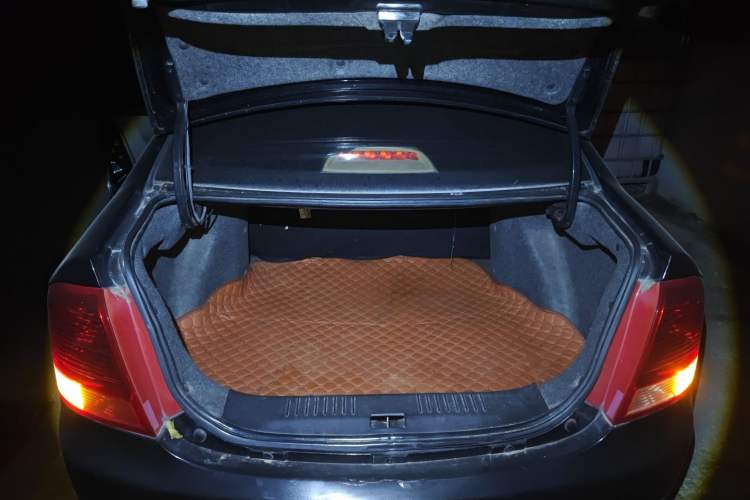 Used Geely Auto SC3 2012 1.3L Standard Version Trunk
