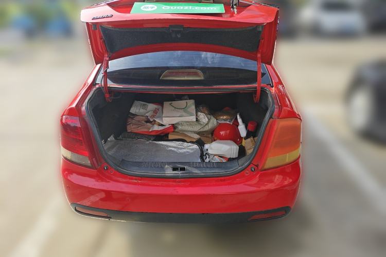 Used Geely Auto SC3 2012 1.3L Standard Version Trunk