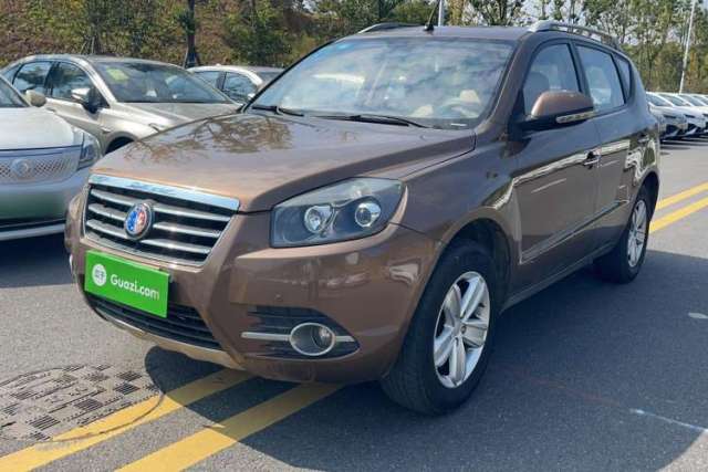 Used Geely Auto SX7 2013 1.8L Manual Entry-Level Model