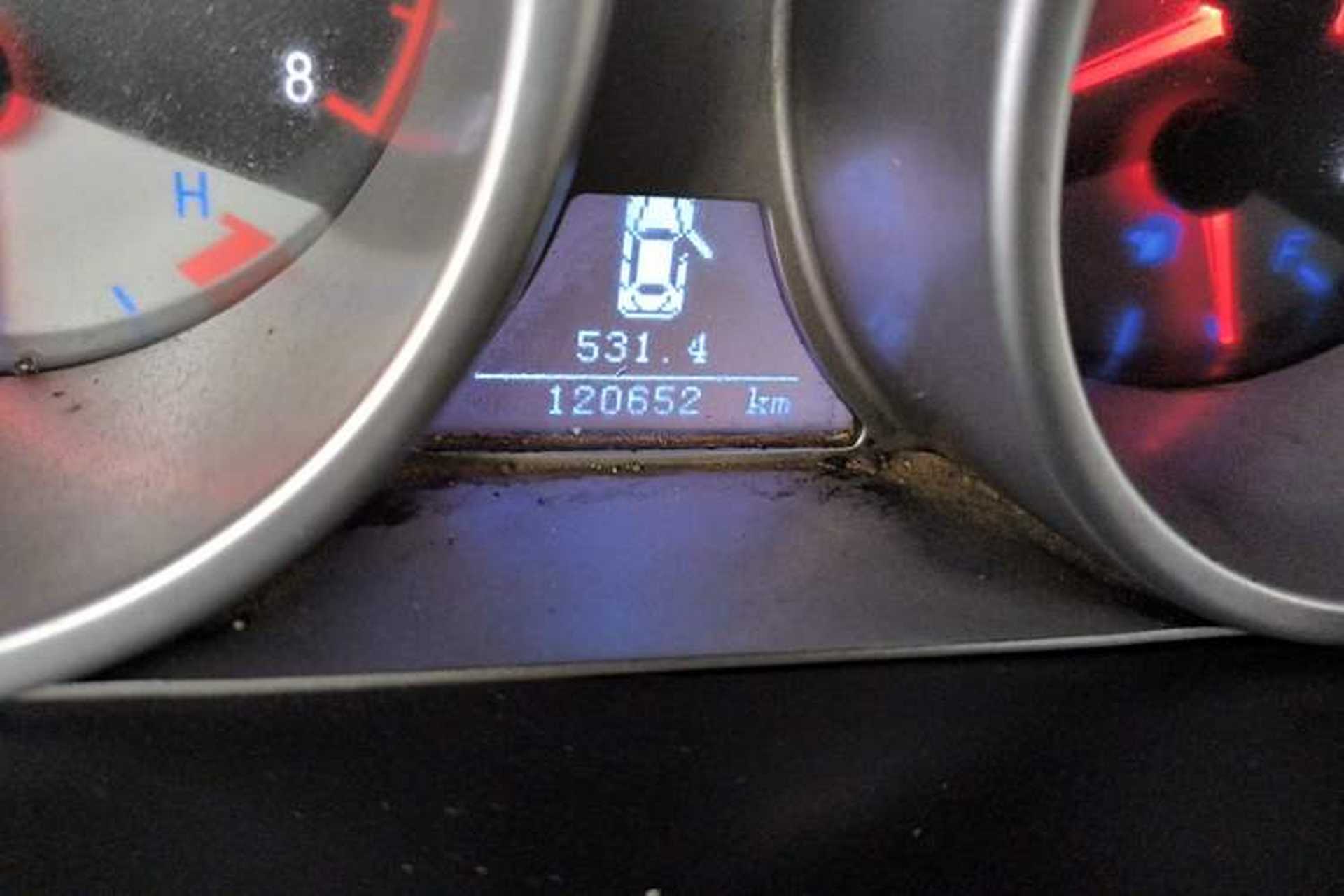 Used Geely Auto SX7 2013 1.8L Manual Entry-Level Model Odometer Close Up