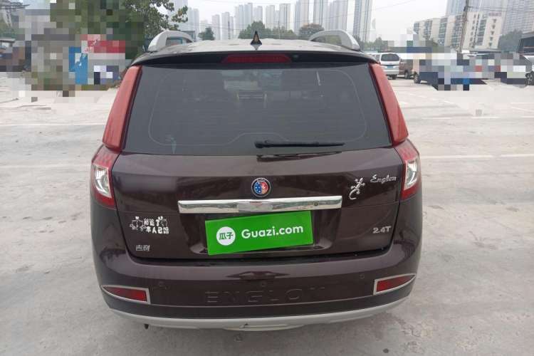 Used Geely Auto SX7 2013 2.0L Automatic Prestige Edition Rear