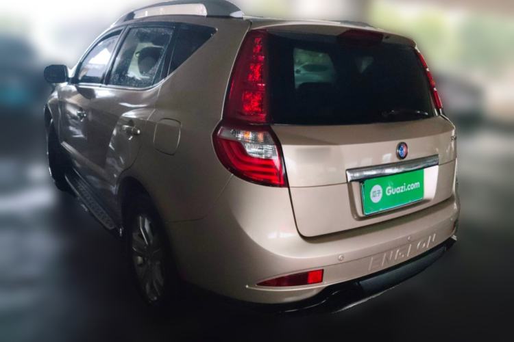 Used Geely Auto SX7 2014 2.0L Automatic Prestige Edition Rear Left 45 Deg