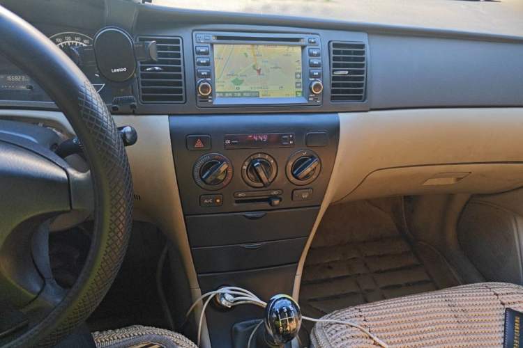 Used Geely Auto Vision 2013 1.5L Manual Comfort Model Audio And AC Panel