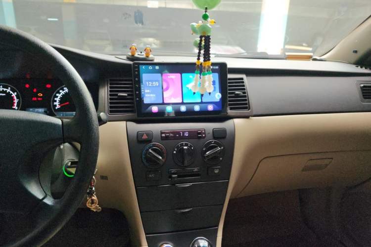 Used Geely Auto Vision 2013 1.5L Manual Comfort Model Audio And AC Panel