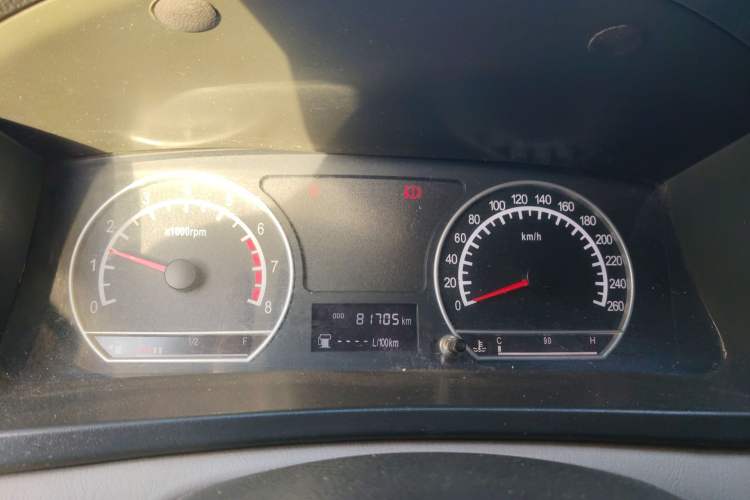 Used Geely Auto Vision 2013 1.5L Manual Comfort Model Instrument Cluster