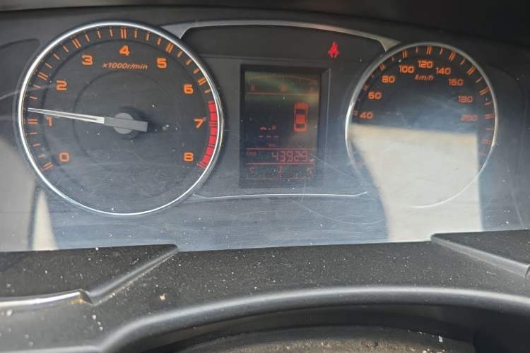 Used Geely Auto Vision 2015 1.5L Manual Happiness Edition Odometer Close Up