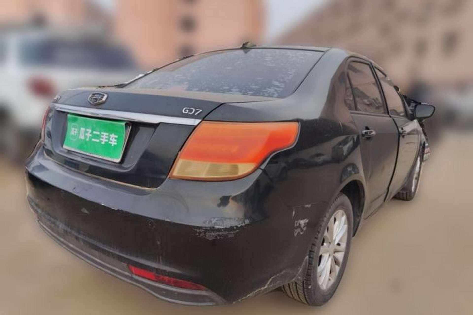 Used Geely Auto Vision 2015 1.5L Manual Elite Model Rear Right 45 Deg