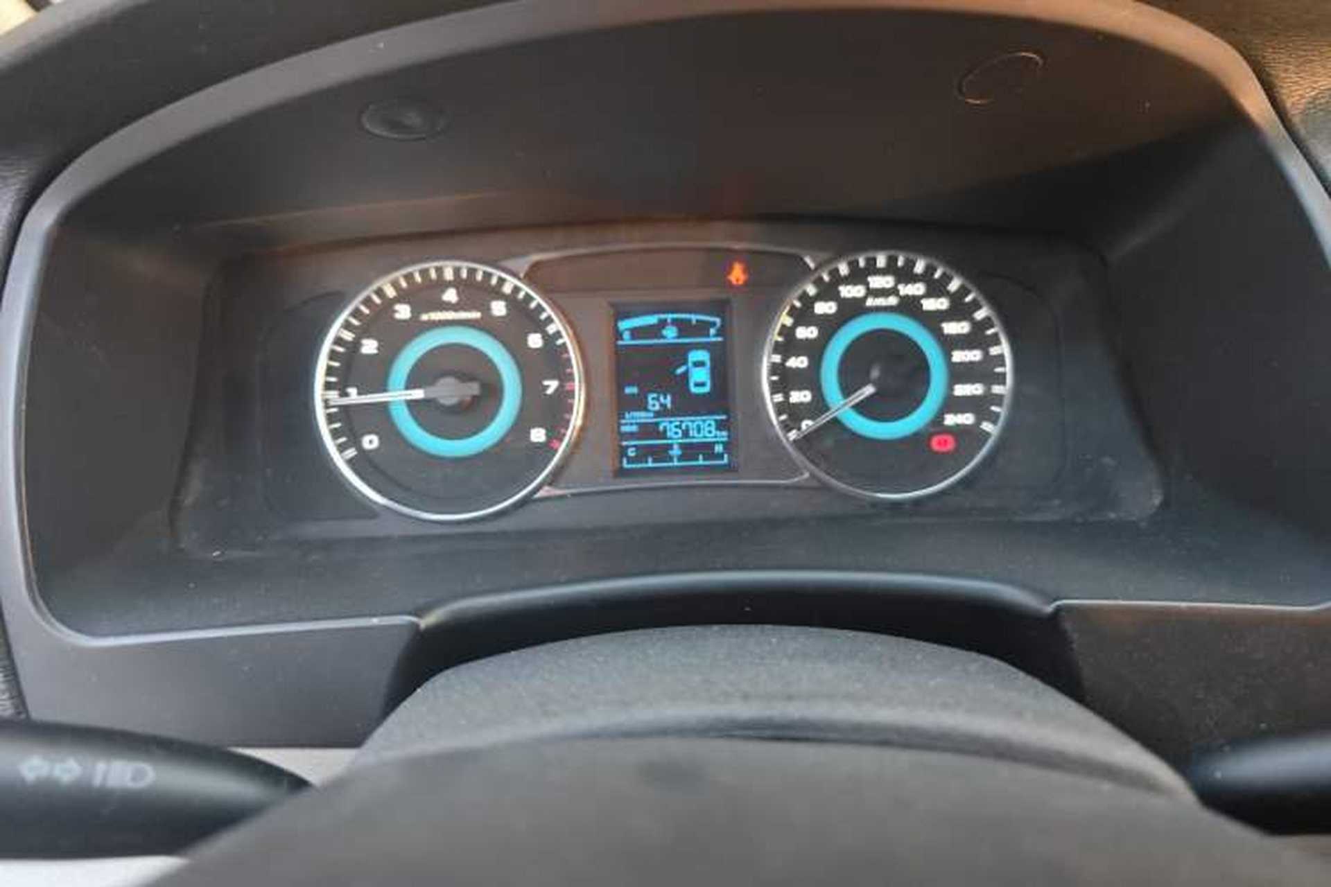 Used Geely Auto Vision 2015 1.5L Manual Elite Model Odometer Close Up