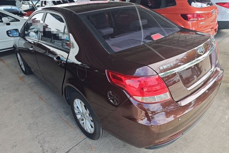 Used Geely Auto Vision 2015 1.5L Manual Elite Model Rear Left 45 Deg