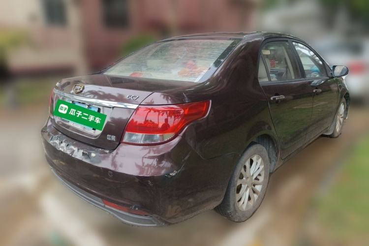 Used Geely Auto Vision 2015 1.3T Manual Luxury Model Rear Right 45 Deg