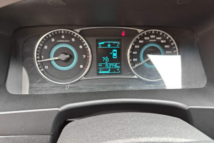 Used Geely Auto Vision 2015 1.5L Manual Happiness Edition Odometer Close Up