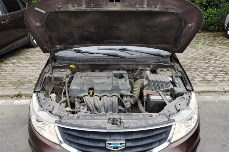 Used Geely Auto Vision 2015 1.5L Manual Elite Model Engine Bay