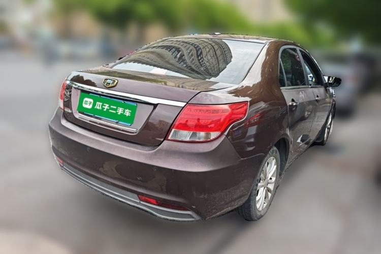 Used Geely Auto Vision 2015 1.3T Manual Luxury Model Rear Right 45 Deg