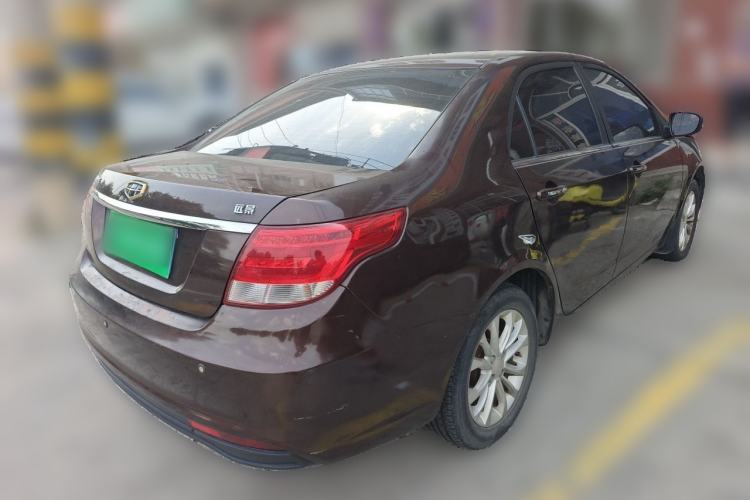 Used Geely Auto Vision 2015 1.5L Manual Happiness Edition Rear Right 45 Deg