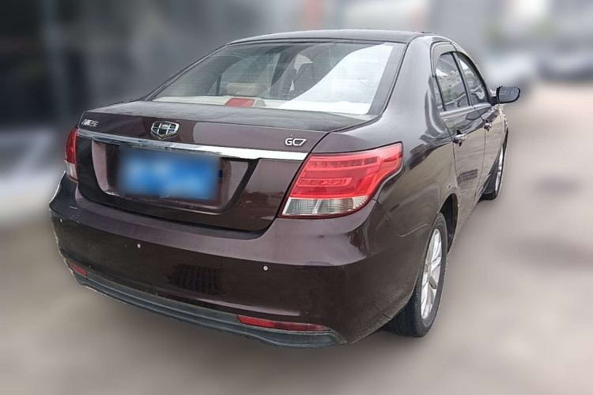 Used Geely Auto Vision 2015 1.5L Manual Elite Model Rear Right 45 Deg