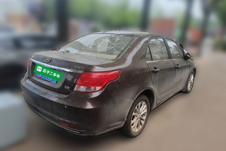 Used Geely Auto Vision 2015 1.5L Manual Elite Model Rear Right 45 Deg