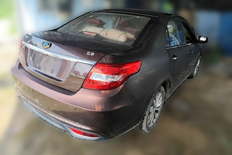 Used Geely Auto Vision 2015 1.5L Manual Elite Model Rear Right 45 Deg