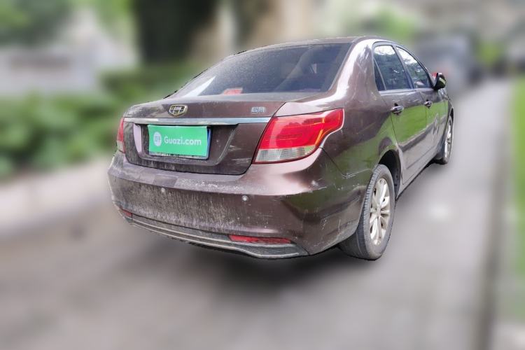 Used Geely Auto Vision 2015 1.5L Manual Elite Model Rear Right 45 Deg
