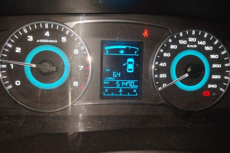 Used Geely Auto Vision 2015 1.5L Manual Elite Model Instrument Cluster
