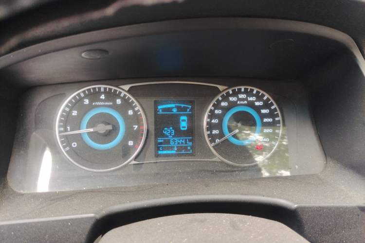 Used Geely Auto Vision 2015 1.5L Manual Elite Model Instrument Cluster