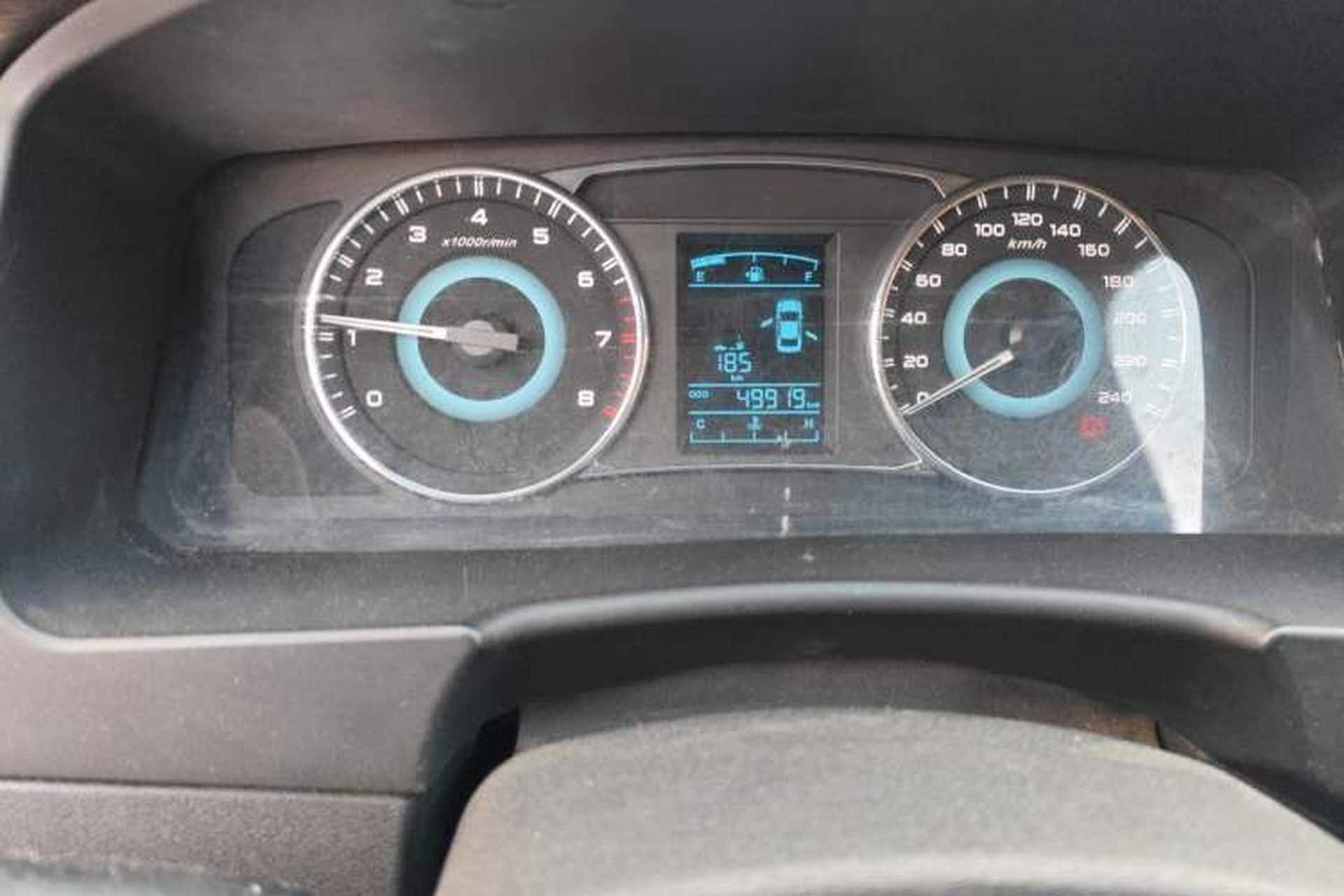 Used Geely Auto Vision 2015 1.5L Manual Happiness Edition Odometer Close Up