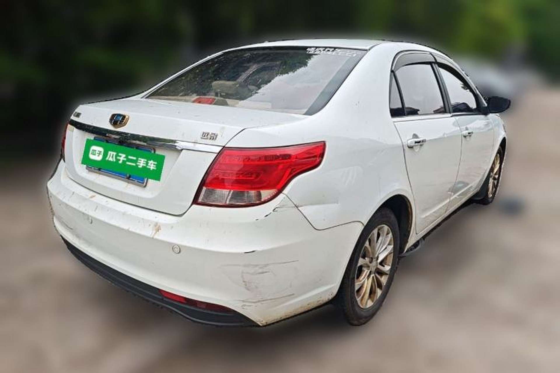 Used Geely Auto Vision 2015 1.5L Manual Happiness Edition Rear Right 45 Deg