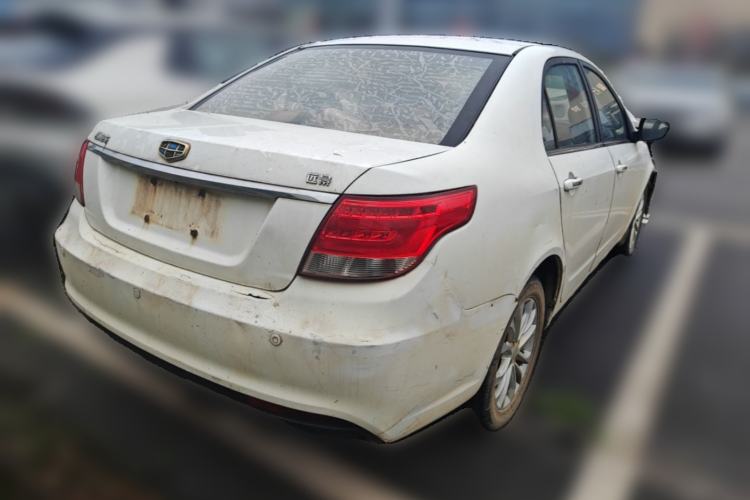 Used Geely Auto Vision 2015 1.5L Manual Elite Model Rear Right 45 Deg