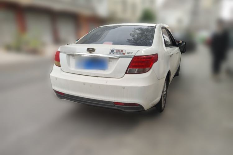 Used Geely Auto Vision 2015 1.5L Manual Entry-Level Model Rear Right 45 Deg