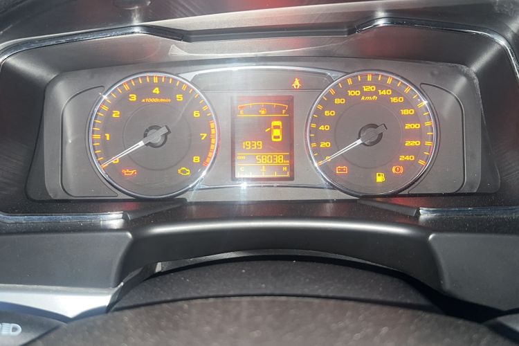 Used Geely Auto Vision 2016 1.5L Manual Happiness Edition Odometer Close Up
