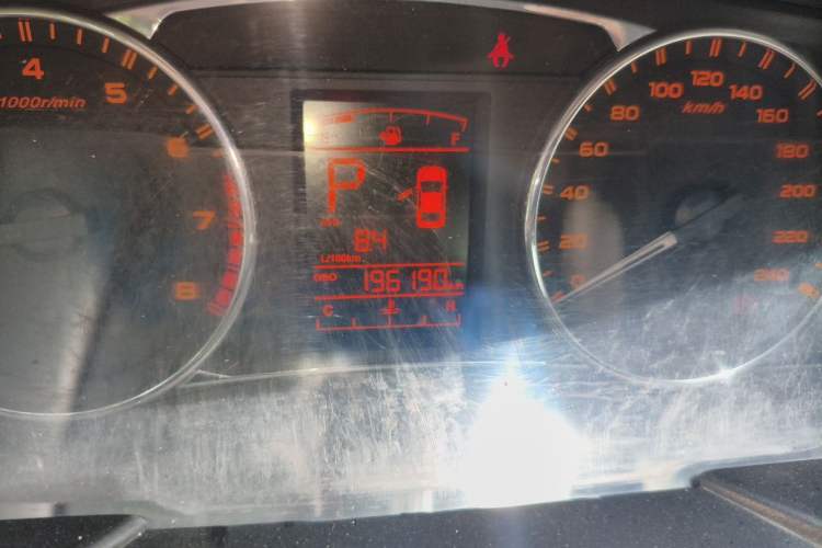 Used Geely Auto Vision 2016 1.5L Automatic Happiness Edition Odometer Close Up