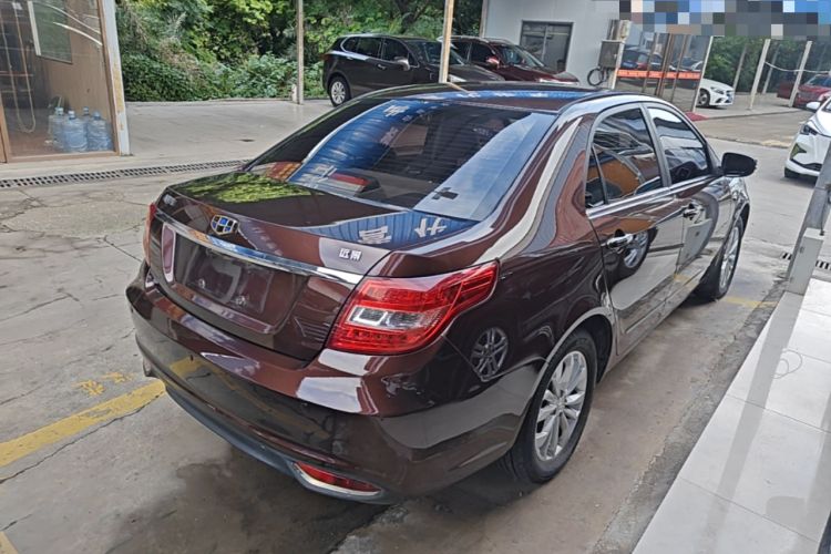 Used Geely Auto Vision 2016 1.5L Manual Happiness Edition Rear Right 45 Deg
