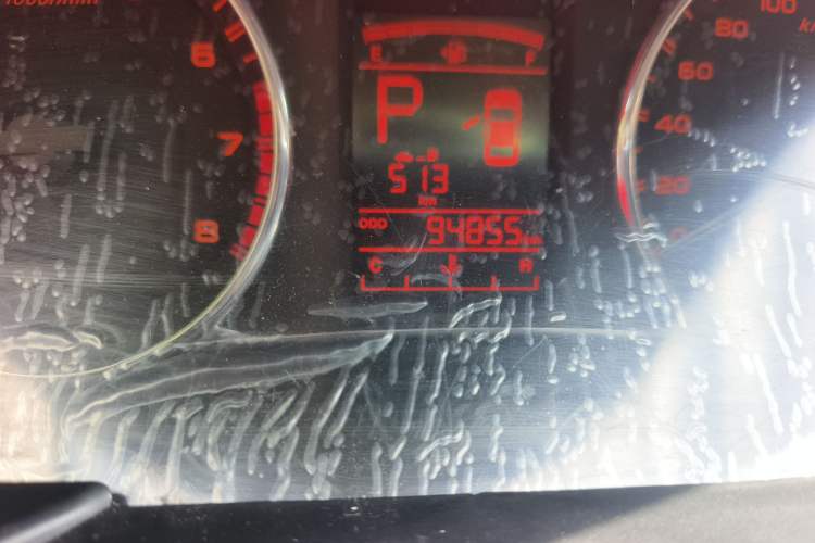 Used Geely Auto Vision 2016 1.5L Automatic Happiness Edition Odometer Close Up