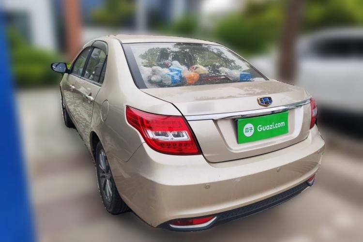Used Geely Auto Vision 2016 1.5L Manual Happiness Edition Rear Left 45 Deg