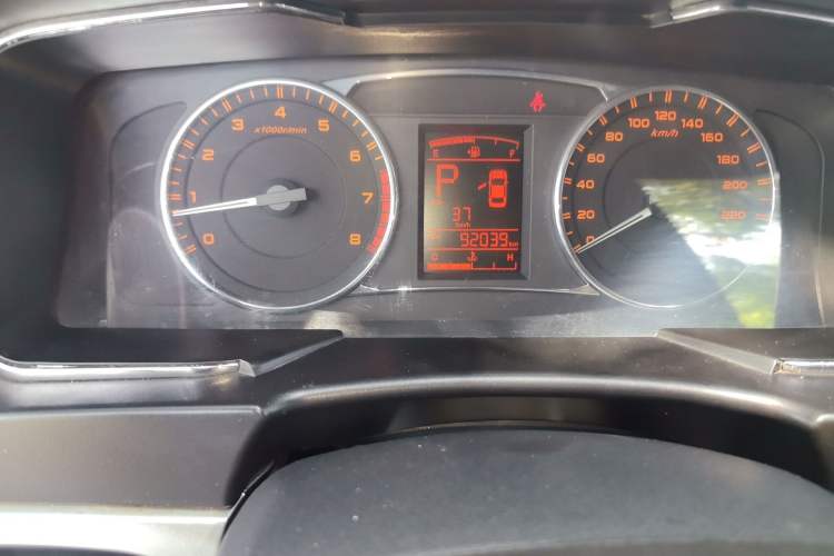 Used Geely Auto Vision 2016 1.5L Automatic Happiness Edition Odometer Close Up