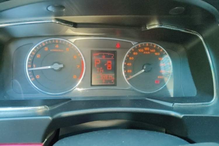Used Geely Auto Vision 2016 1.5L Automatic Happiness Edition Odometer Close Up