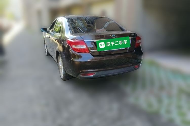 Used Geely Auto Vision 2016 1.5L Automatic Happiness Edition Rear Left 45 Deg