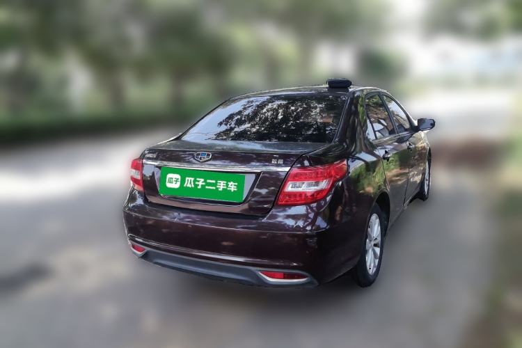 Used Geely Auto Vision 2016 1.5L Automatic Happiness Edition Rear Right 45 Deg