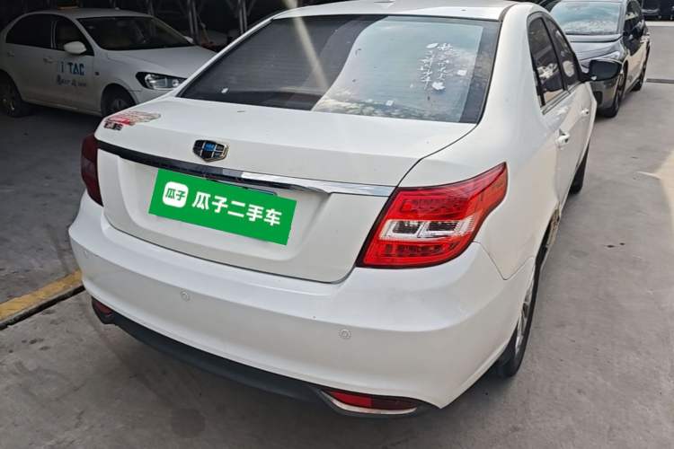 Used Geely Auto Vision 2016 1.5L Manual Happiness Edition Rear Right 45 Deg