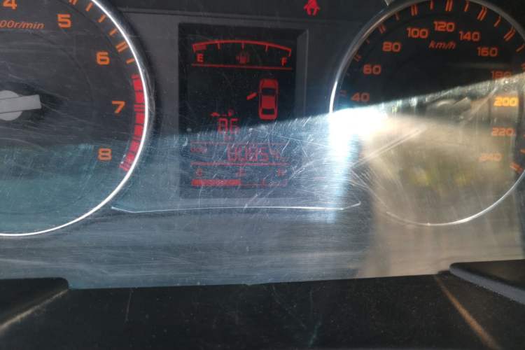 Used Geely Auto Vision 2016 1.5L Manual Happiness Edition Odometer Close Up
