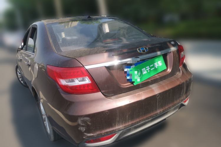 Used Geely Auto Vision 2016 1.5L Manual Happiness Edition Rear Left 45 Deg