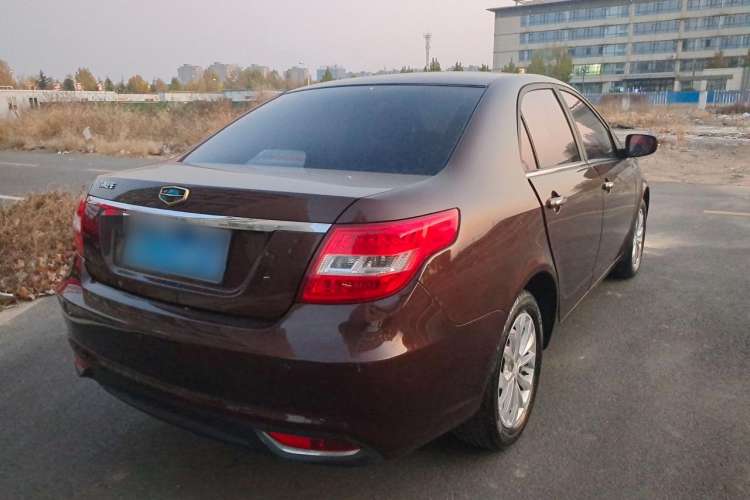 Used Geely Auto Vision 2016 1.5L Manual Happiness Edition Rear Right 45 Deg
